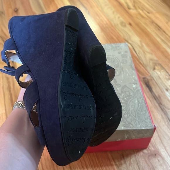 American Rag Co Wedge RacheyNvy - Picture 4 of 7